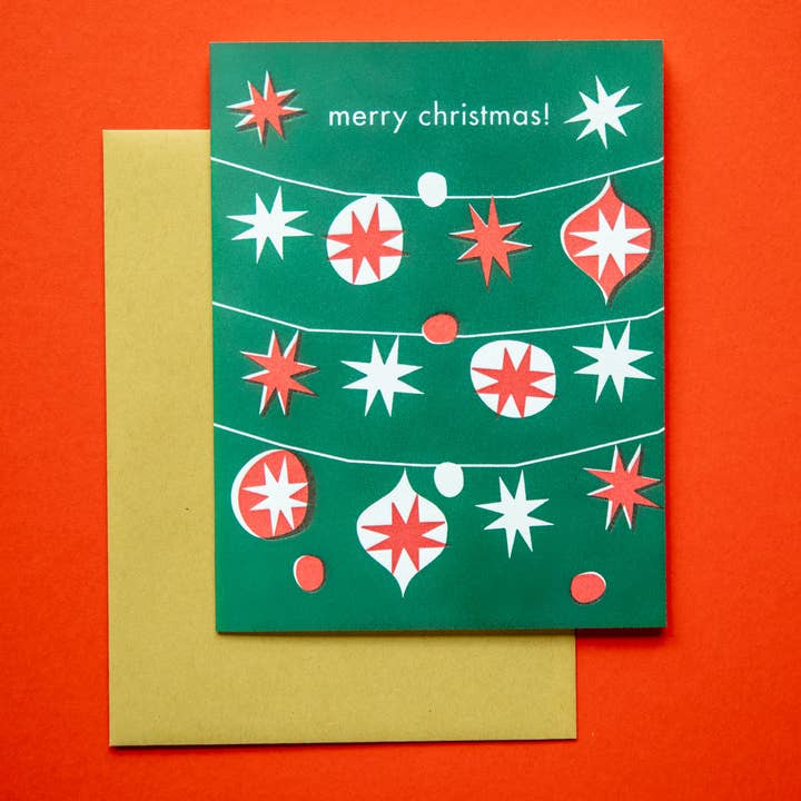 Merry Christmas! Card for wholesale by Little Comet