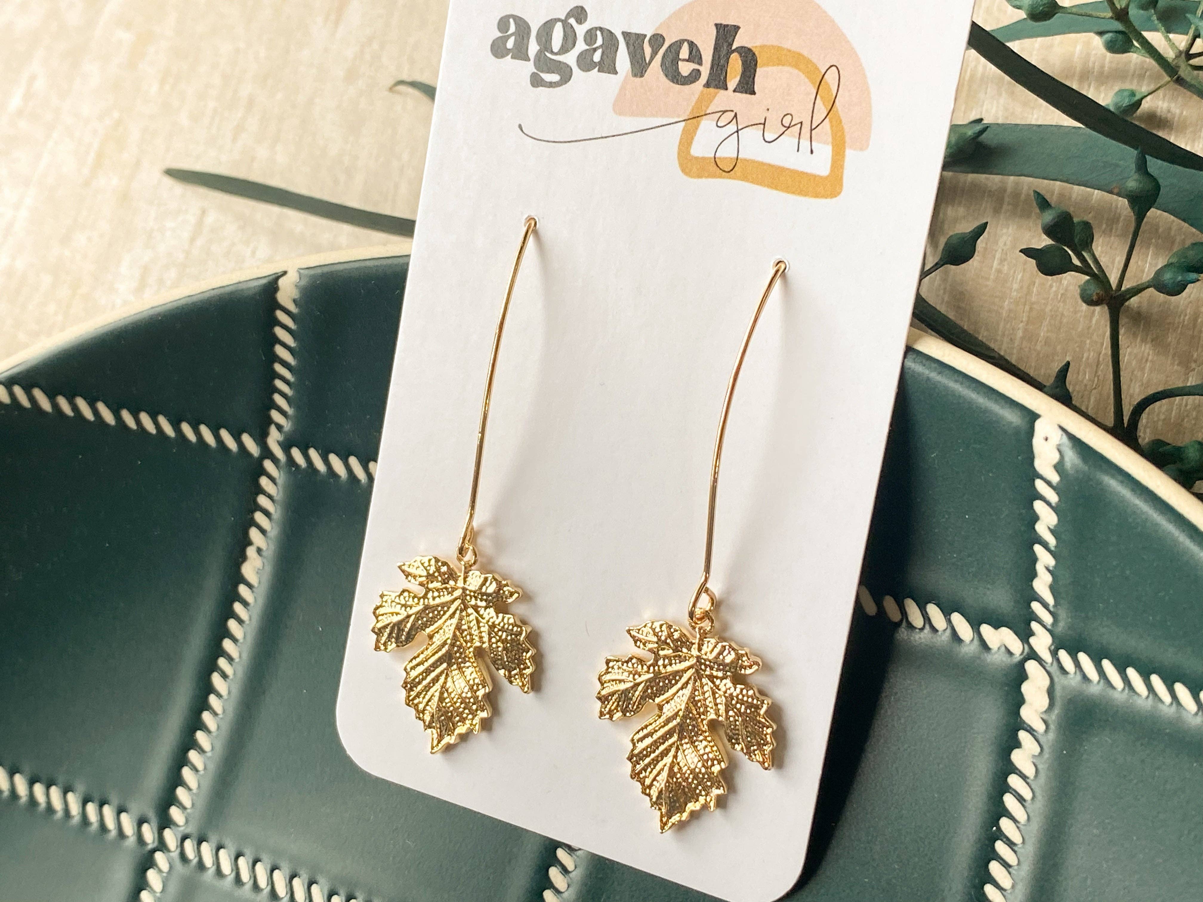 Agaveh girl - Vendita all'ingrosso Orecchini pendenti - L'acero dorato4
