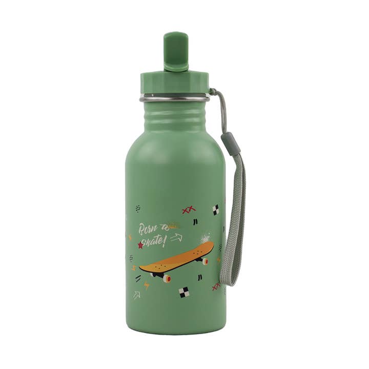 Bouteille pour enfants de 500 ml - Né pour patiner pour la vente par YOKO DESIGN
