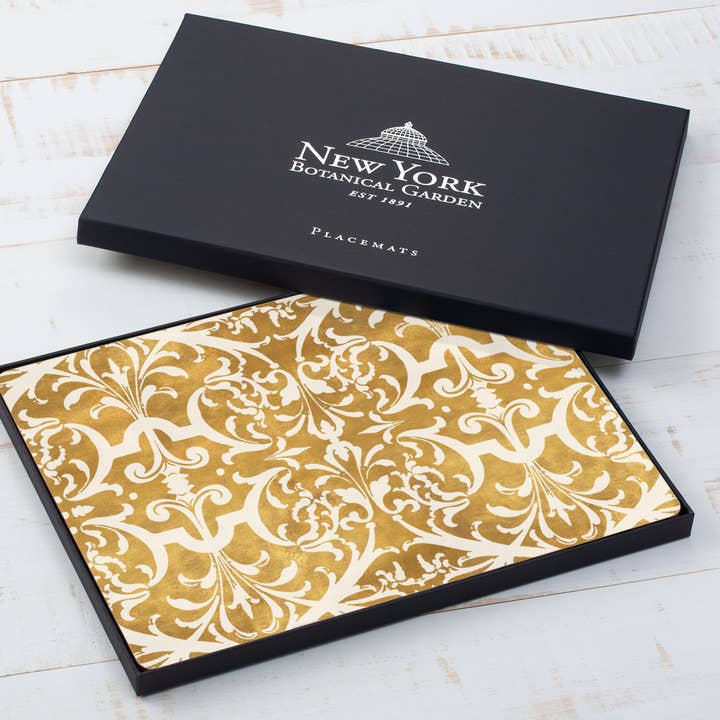 CounterArt/Highland Home/Thirstystone/CoasterStone - Wholesale Placemat - Cala Home Gilded Decorative Hardboard Placemats