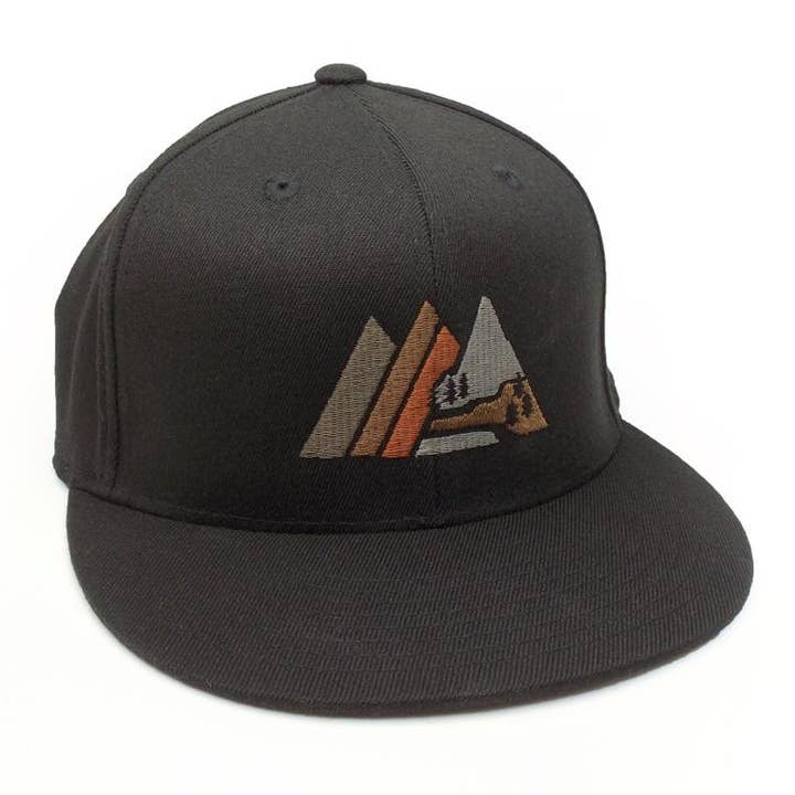 Sombrero de montaña retro para venta al por mayor de Black Lantern