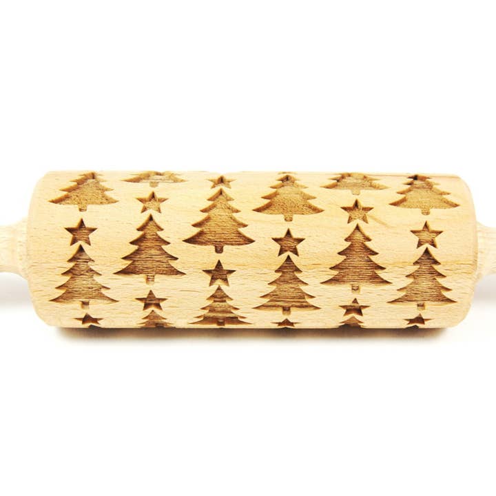 Christmas Tree Junior Rolling Pin for wholesale by Folkroll