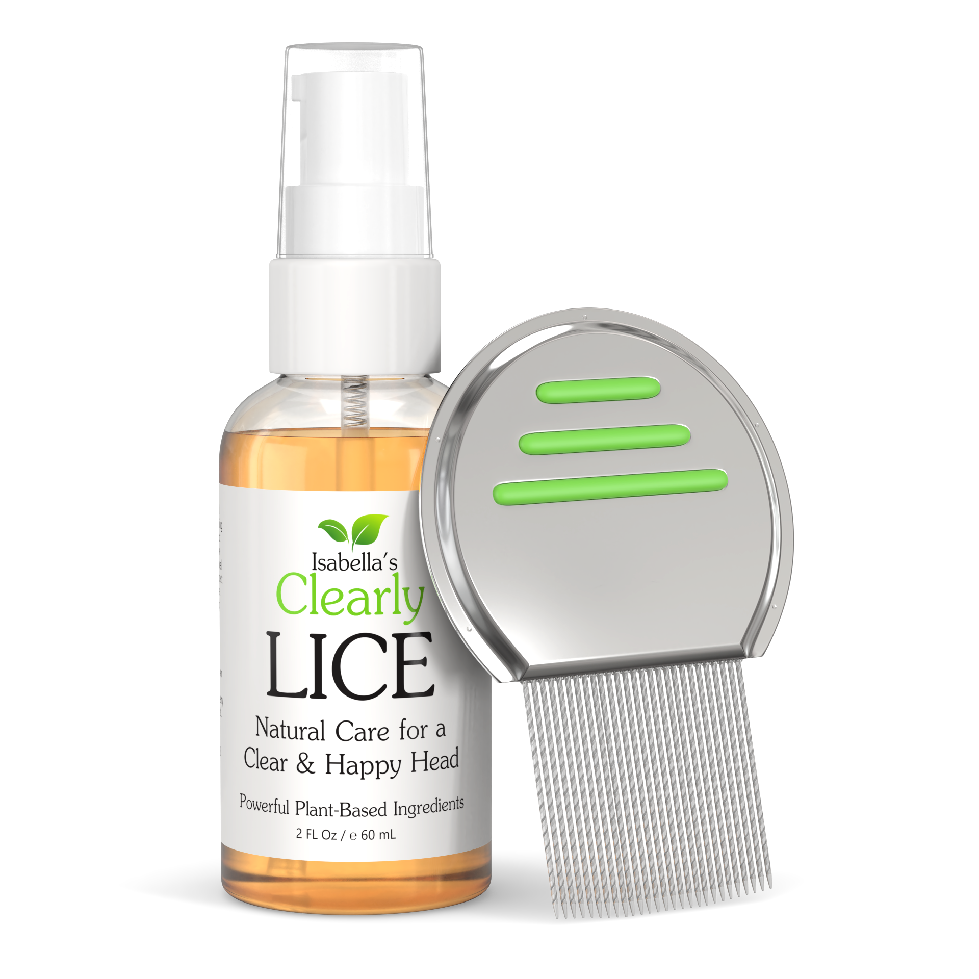 Isabella's Clearly - Wholesale Hair Oil - LICE, Natural Lice Remover and Repellent Oil1