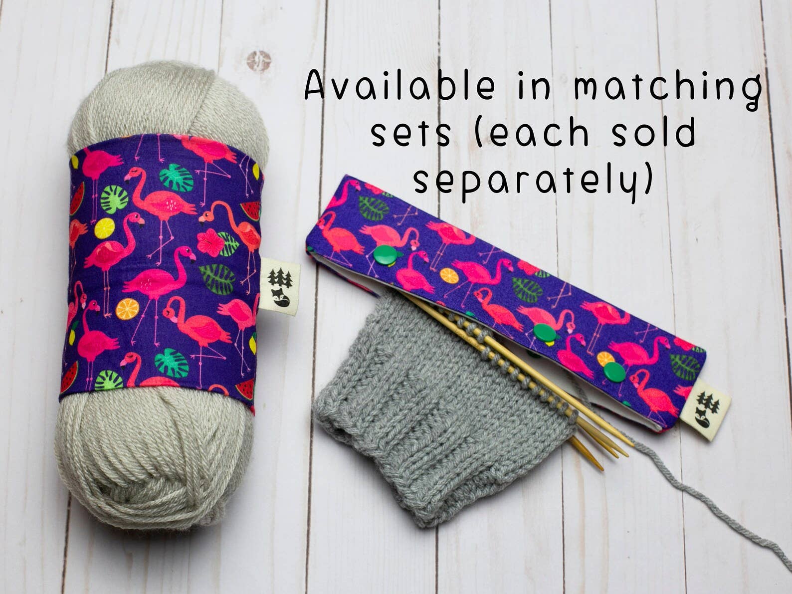 Fox & Pine Stitches – wholesale Knitting/Crochet Supplies – Fancy Flamingo | DPN Holder3