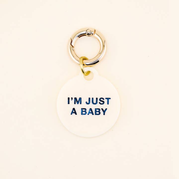 Freshwater Curated Goods - Wholesale Pet Identification Tag - Cat/Dog - I'm Just A Baby Pet Tag