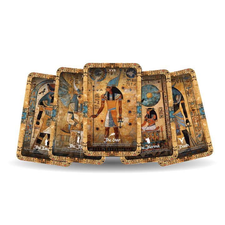 IBIZA TAROT – wholesale Tarot cards – Tarot of Pharaoh - 22 Major Arcana - Divine Mysteries1