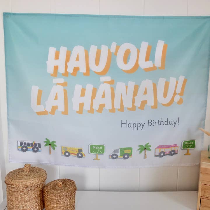 Banners for wholesale by Keiki Kaukau - Hawai‘i's Toy Company