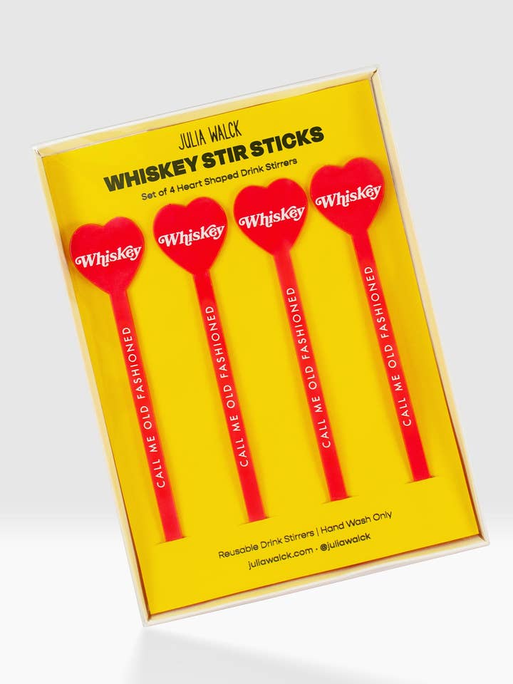 Sticks Whisky em forma de coração por atacado de Julia Walck