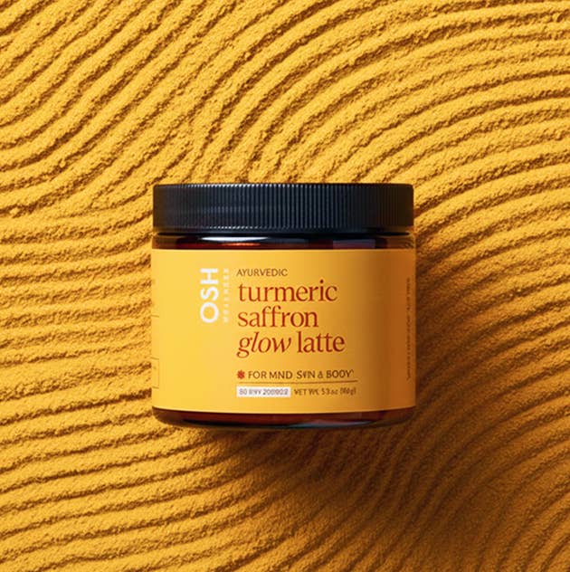Osh Wellness - Ayurvedic Wellness - Wholesale Powdered Health Drink - Turmeric Saffron Glow Latte5