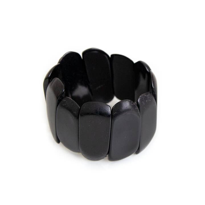 Organic Tagua Jewelry - Wholesale Bangle Bracelet - Pisa Bracelet