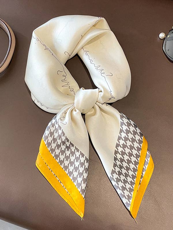 UZ Wholesale Store - Vente Écharpe – femme - Châle et écharpe pied de poule1