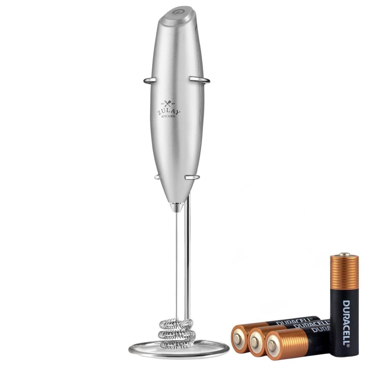 Zulay Kitchen - Wholesale Kitchen Tool/Gadget - Tornado Milk Frother Whisk – Includes 4 AA Batteries13