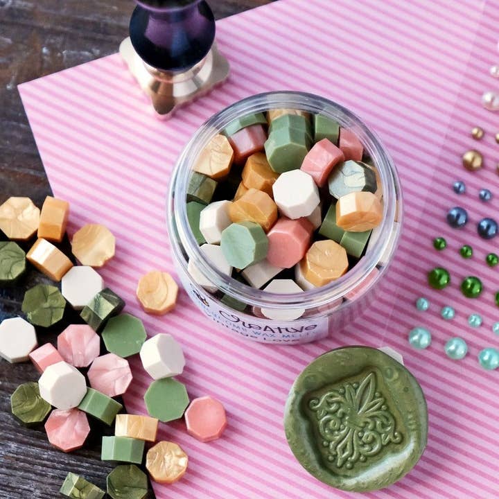 Honey Bee Stamps - Wholesale Rubber/Decorative Stamp - Fleur-de-Lis - Wax Stamper4