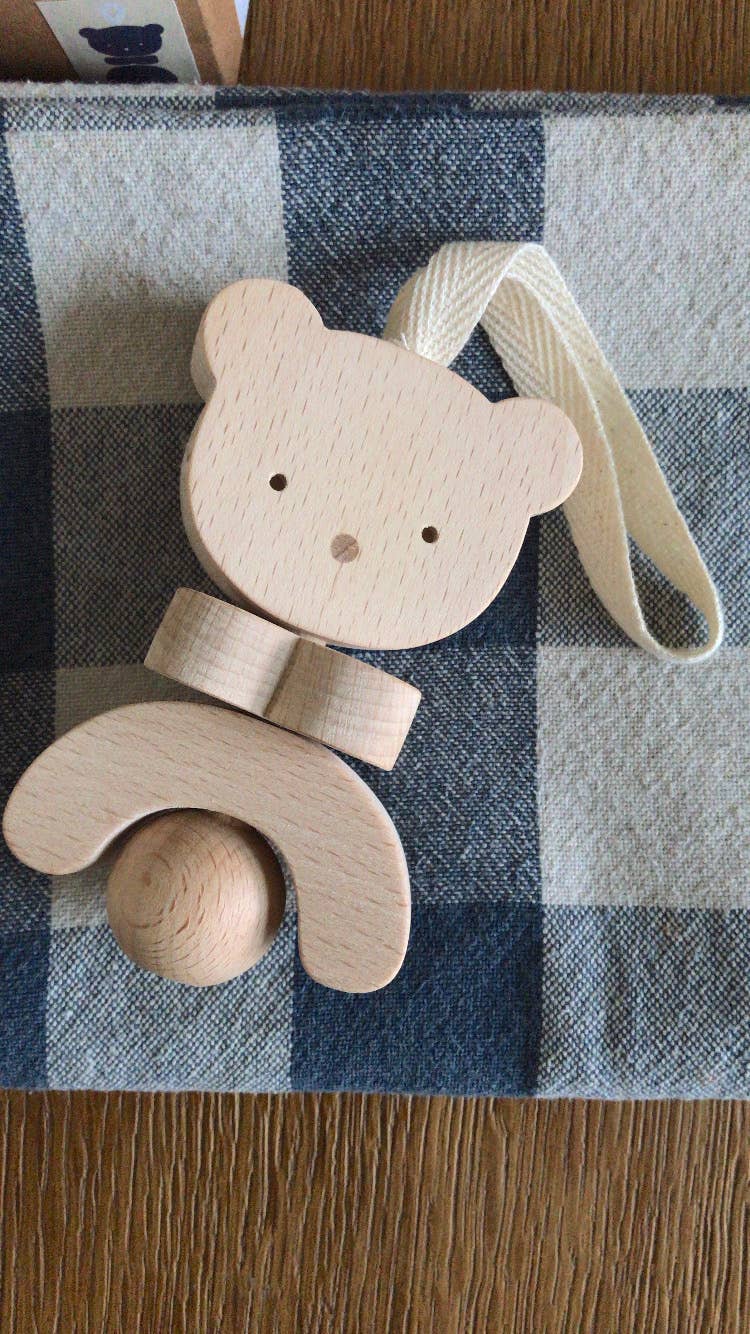 KMR Childwood - Wholesale Wood Toy - Kids - ORSO wooden rattle5