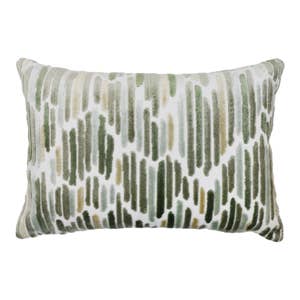 Wide Wale Corduroy 18x18 Green Throw Pillow | Pillow Decor