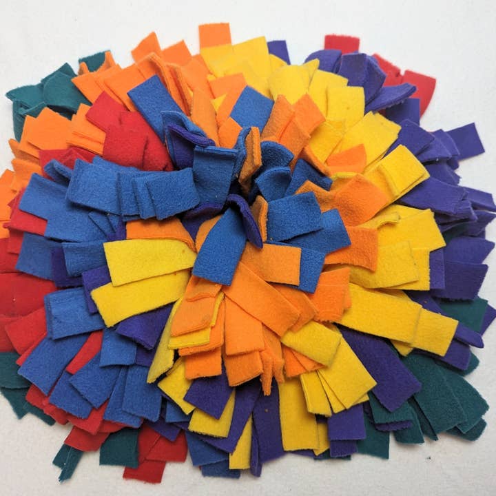 Tie Dye Snuffle Mat Tiny for wholesale by Superb Snuffles
