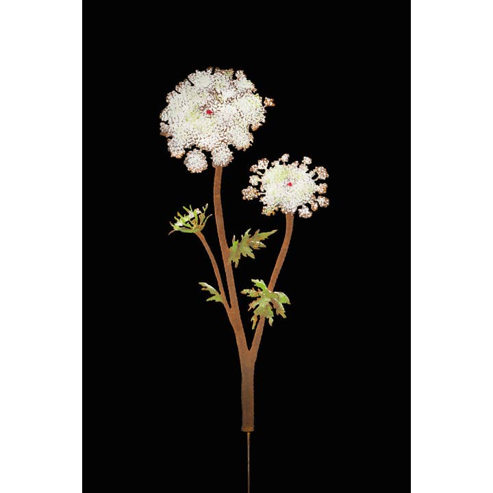 Elegant Garden Design - Wholesale Garden/Lawn Stake - Queen Anne's Lace Pick -Painted