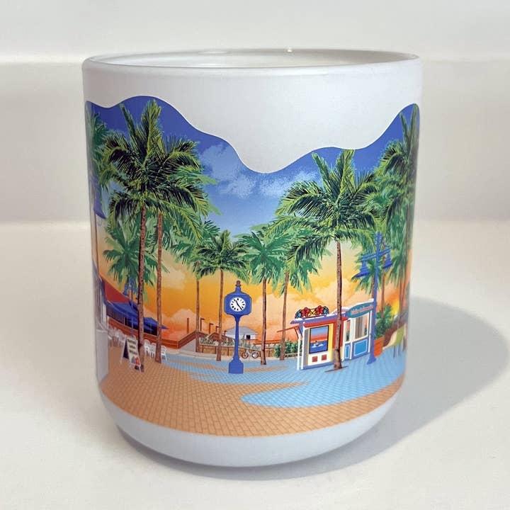 Bougie Cat's Meow, Times Square, 12 oz pour la vente par Sanibel Candle Company