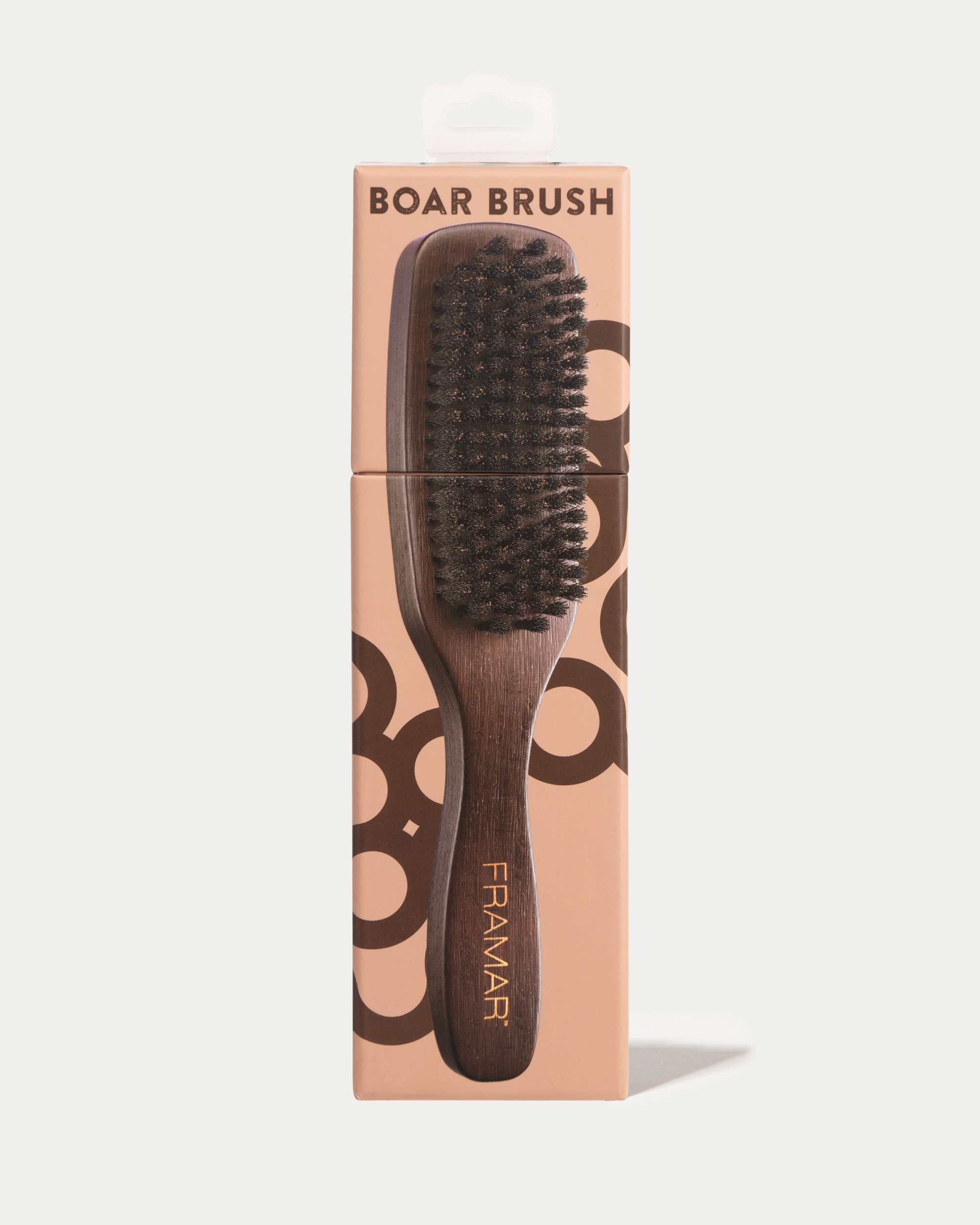 Framar Hair Brushes & Hair Accessories - Wholesale Hair Brush/Comb - FRAMAR Boar Bristle Hair Brush, Wooden Slick Back Hair Brush6