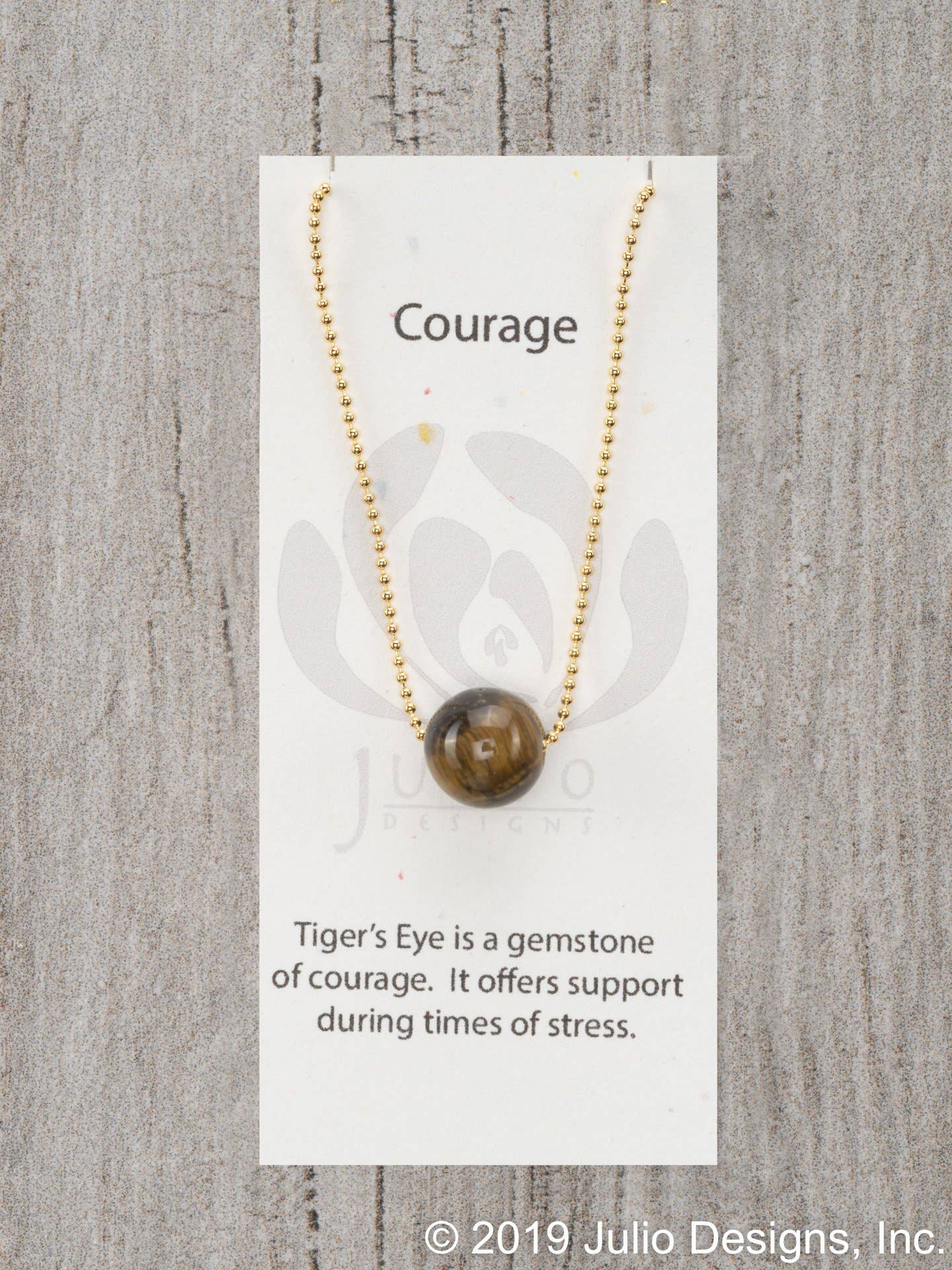 Julio Designs – Großhandel Kette mit Anhänger/Charm – Parfait-Halskette mit Edelstein, verpackt in einem Glasgefäß9