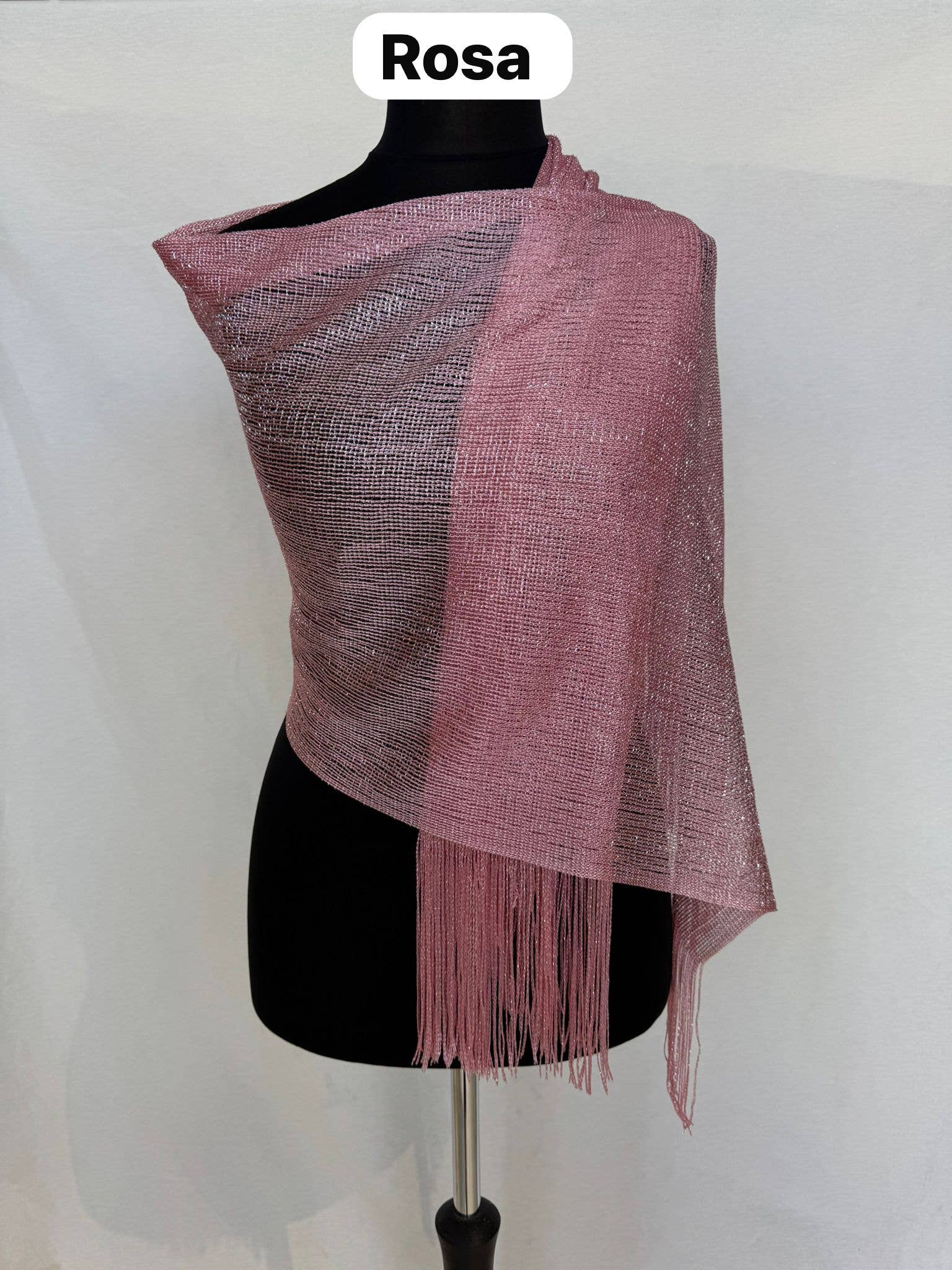Invitadissimas - Wholesale Scarf - Women's - FRINGE SHAWL 50*200cm5