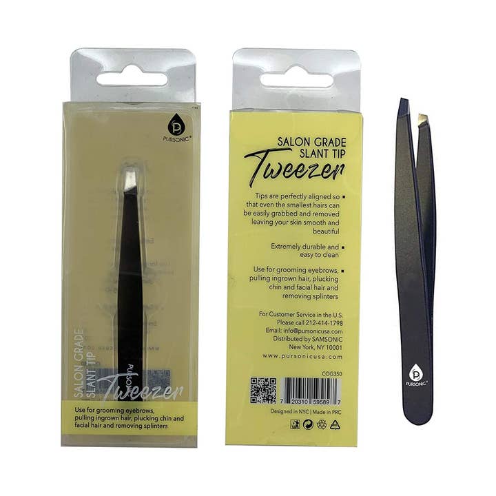 Pursonic - Wholesale Tweezers - Professional Slant Tip Tweezers