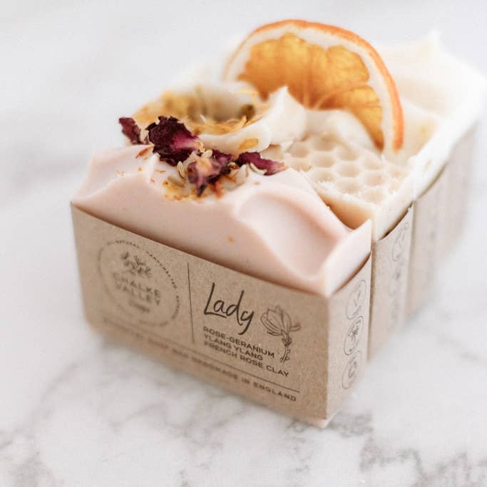 Chalke Valley Soaps – wholesale Bar Soap – Lady - Natural Handmade Soap Bar7