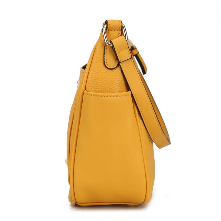 2pcs Bag Set Crossbody Bag Purse Colorblock Bow & Pearl Decor