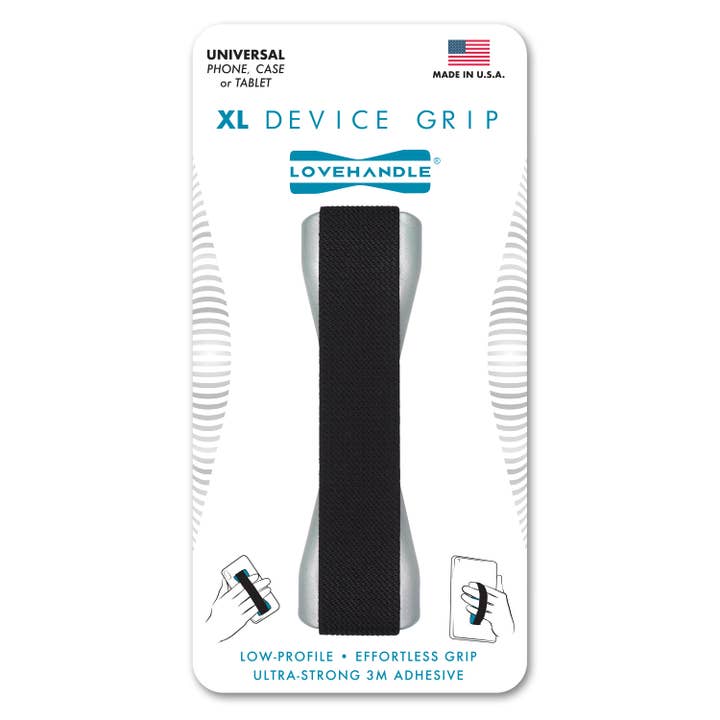 Poignée pour tablette et téléphone LoveHandle XL - Argent (6) pour la vente par LoveHandle