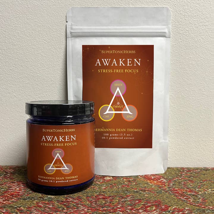 AWAKEN - Stress Free Focus - Tonic Elixir Powder for wholesale by SuperTonicHerbs