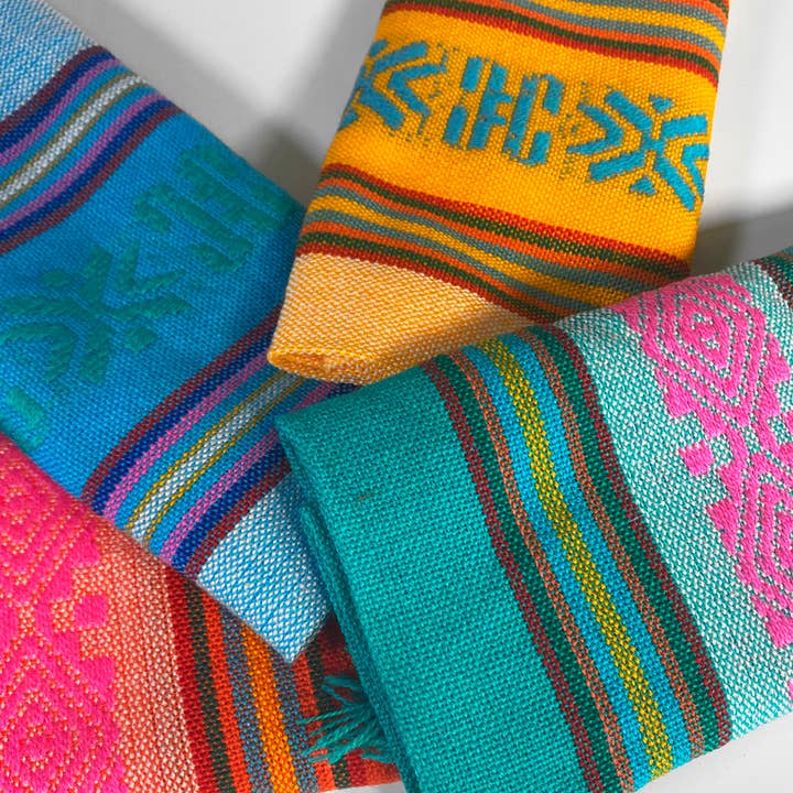 Verve Culture - Wholesale Dinner & Cloth Napkin - Servilletas - Set of 4 Mexican Napkin