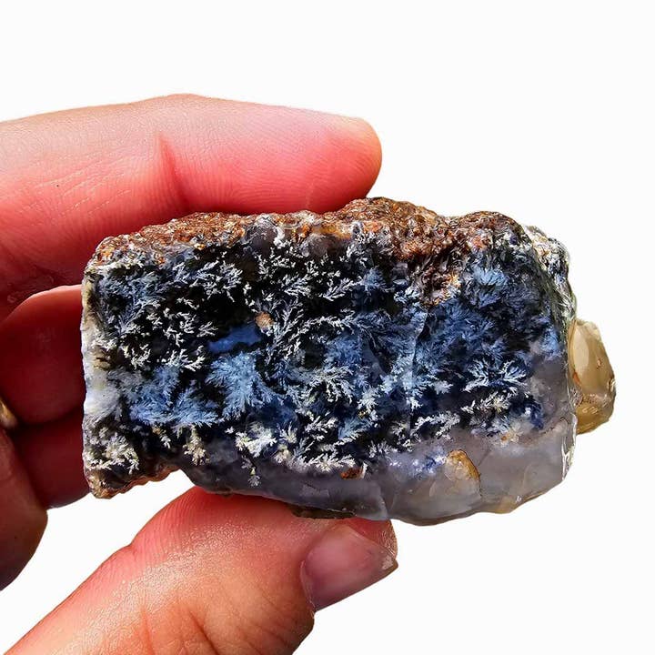 Lapidary Central - Wholesale Spiritual Stone/Crystal - Mystery Plume Agate Lapidary Rough Chunk