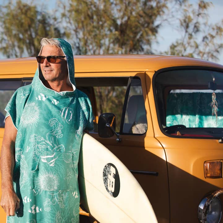 Deep Sea Håndklæde med hætte - Large for engroshandel hos Amity Blue