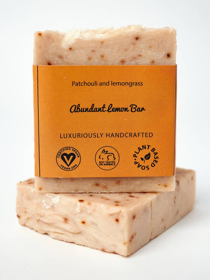 Lemon & Patchouli Soap Bar loaf for wholesale by Skin Appeal Bath and Body Essentials