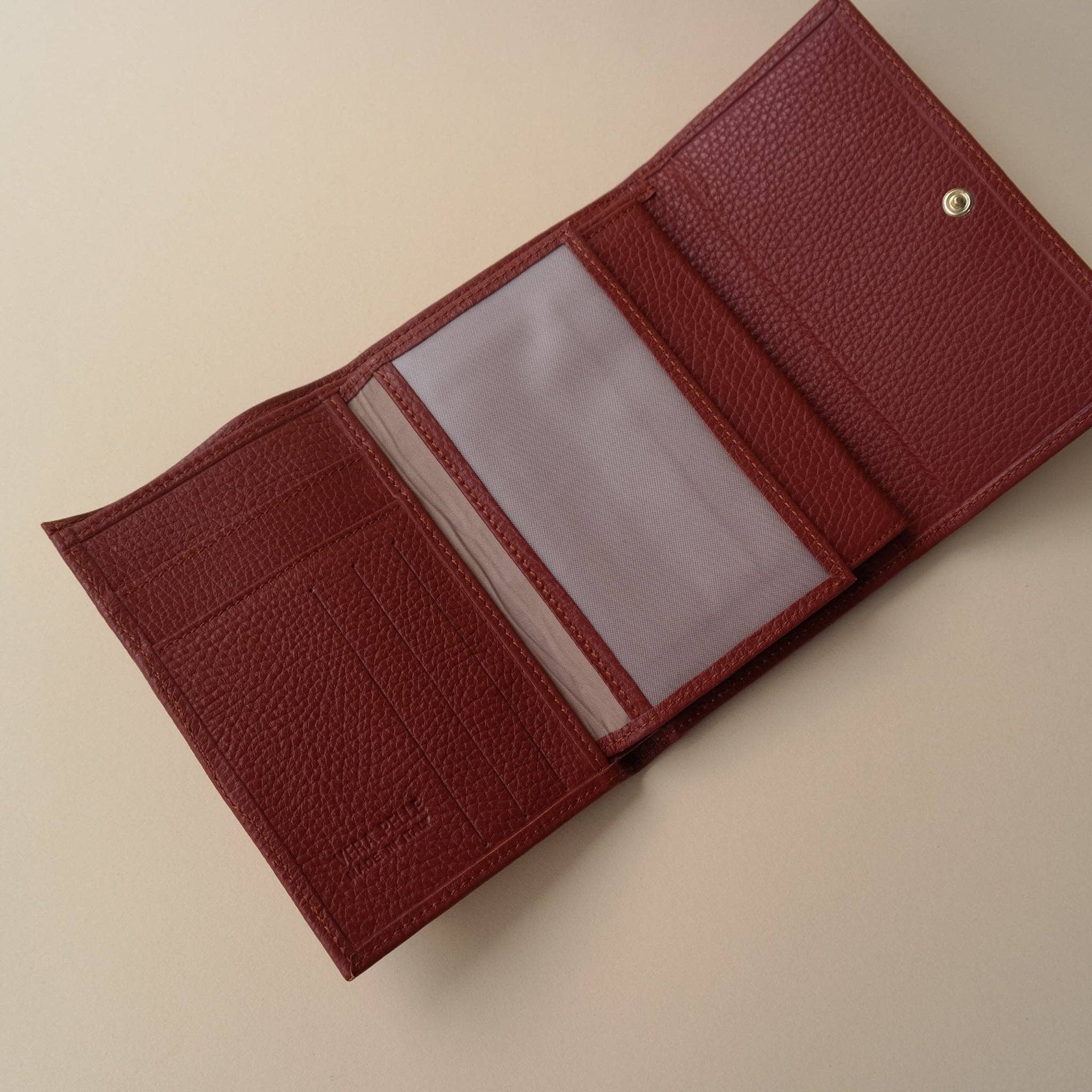 TIEFENBACHER LEHMANN - Wholesale Wallet - Women's - WALLET - burgundy/rust gold6