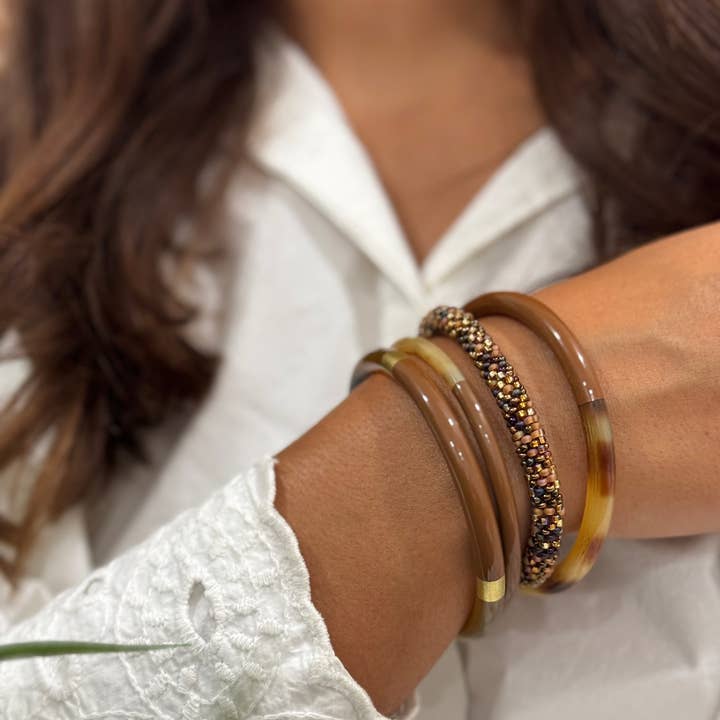 MAISON KIZO - Wholesale Beaded Bracelet - New A/W 2026 Collection Nepalese Bracelet B291