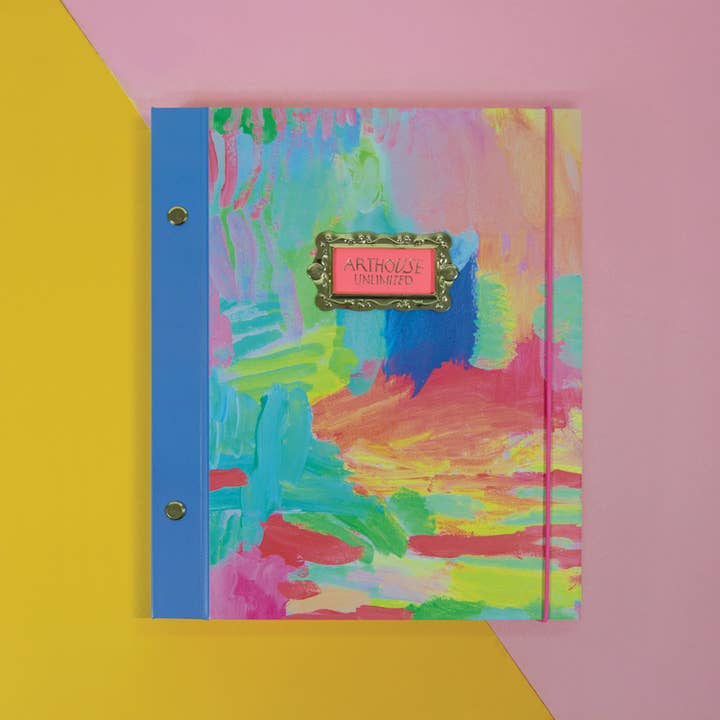 Portico Designs - Wholesale Journal/Diary - Arthouse Unlimited- Large Hardback Journal - SUGAR COLOUR