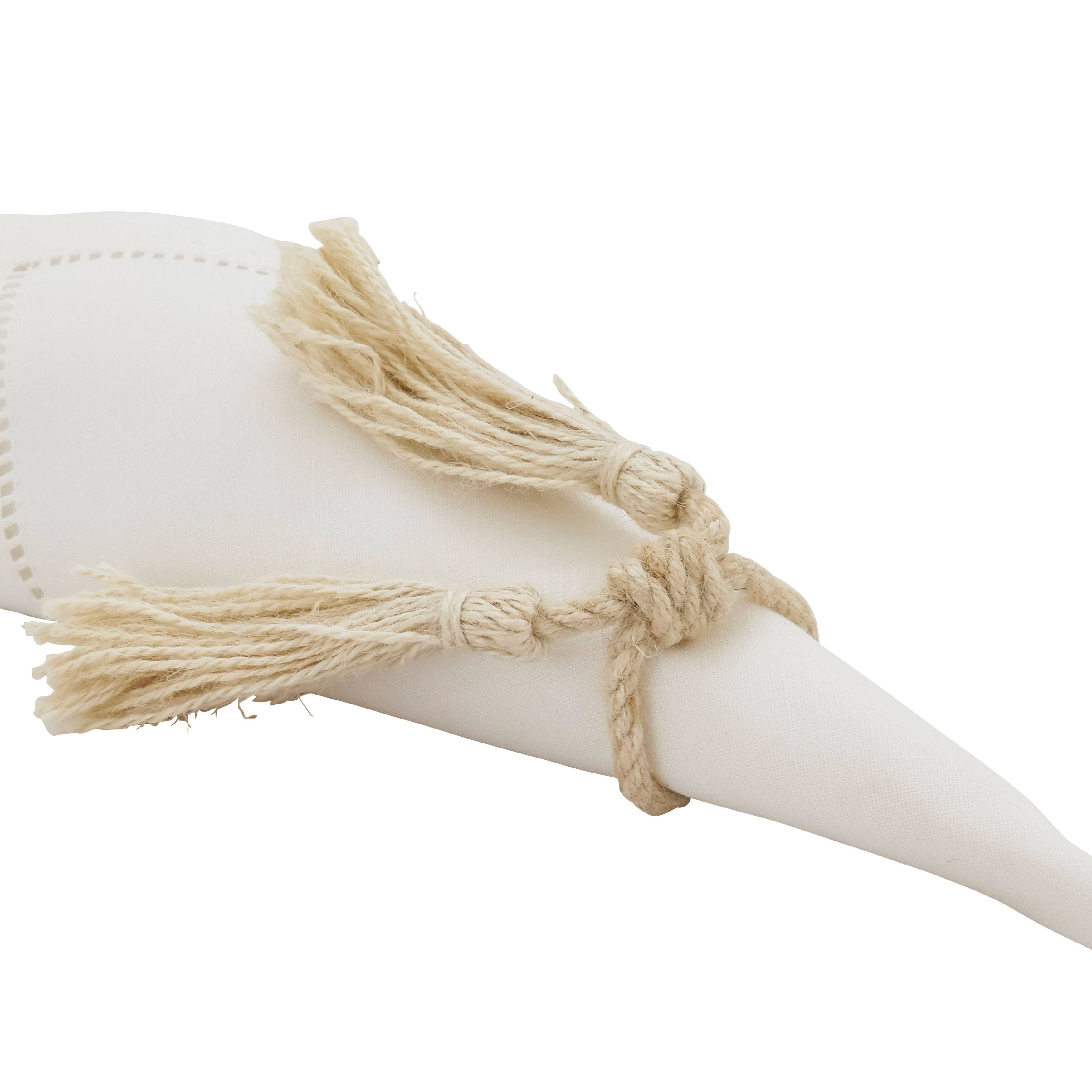 Saro Lifestyle - Wholesale Decorative Tassel/Wall Drop - Jute Tassel - 7.5"3