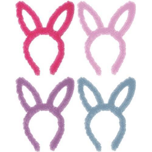 KT Supply - Wholesale Hair Accessories Set - Women's - Furry Bunny Ears Headband Assorted0