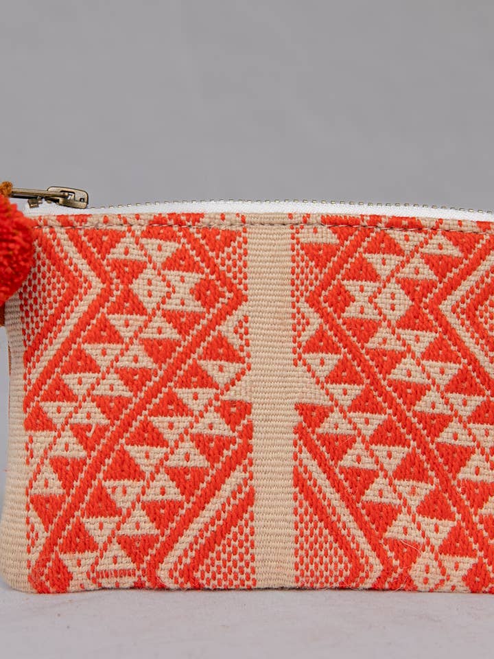 Woven Card Wallet for wholesale by Awamaki