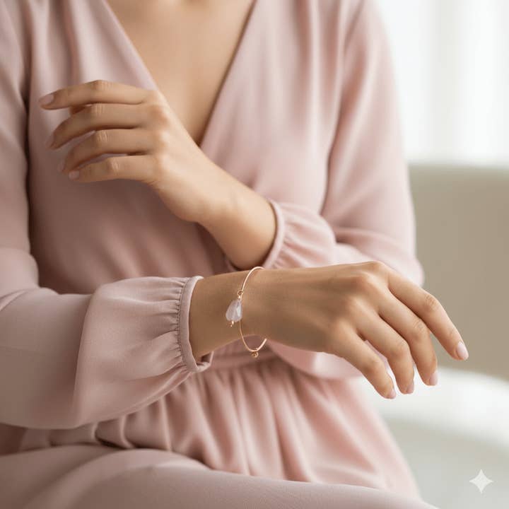 OE! - Wholesale Bangle Bracelet - AMICIZIA - Bracciale rigido con Quarzo1