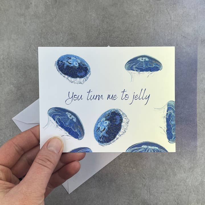 You Turn Me To Jelly - Valentine's Day Greeting Card for wholesale by Sea Spray AK