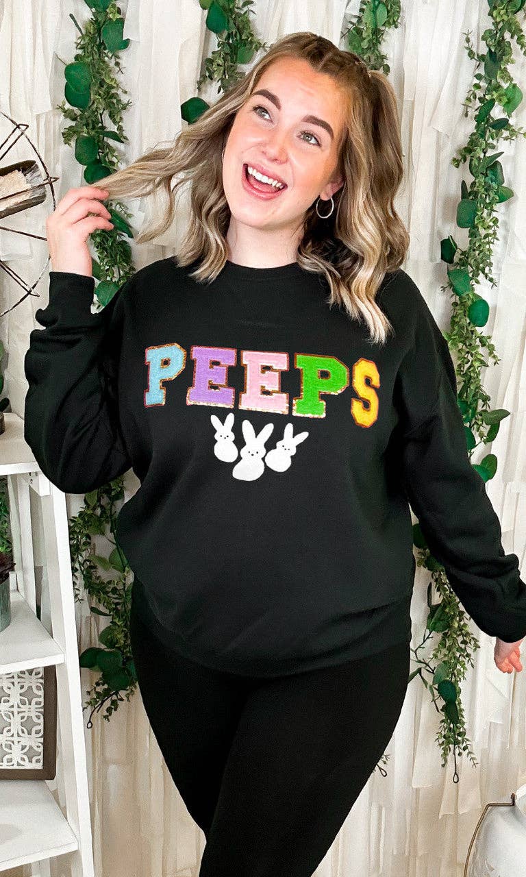 Sugar Stitch - Wholesale Sweatshirt - Women's - Peeps Ideal Chenille Sweatshirt6