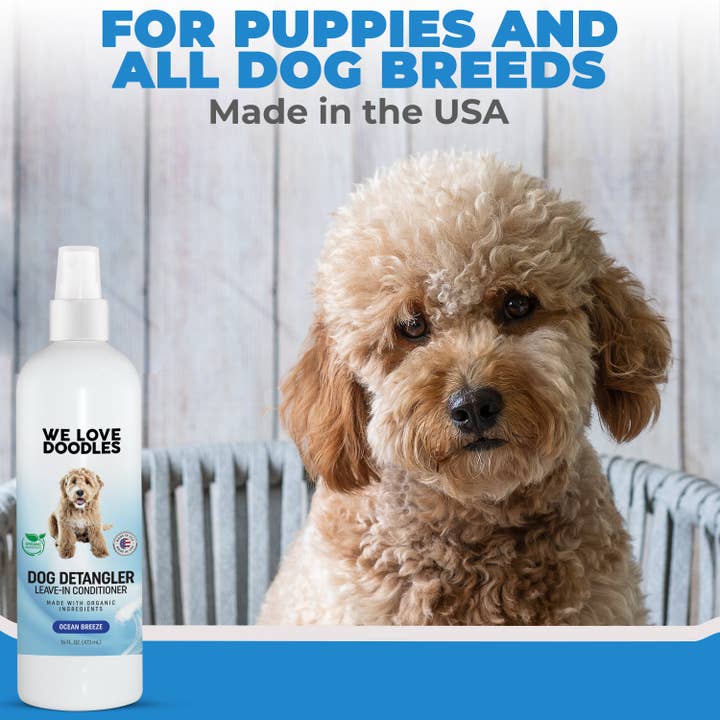 We Love Doodles – Produtos de higiene - Cão por atacado – Spray Desembaraçador para Cães (Ocean Breeze Aroma)1