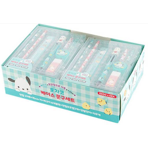K-Wonderland - Vendita all'ingrosso Set di cartoleria/cancelleria - Set astuccio con matite, penne e accessori Sanrio per scuola e ufficio3