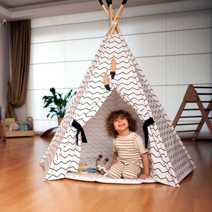 kidodido - Wholesale Tent - Kids - Toddler Teepee Set, Large Teepee For Kids Room, Teepee Tent1