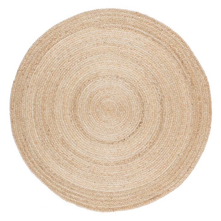 NATURA rundt tæppe i naturlig jute for engroshandel hos AFK Living
