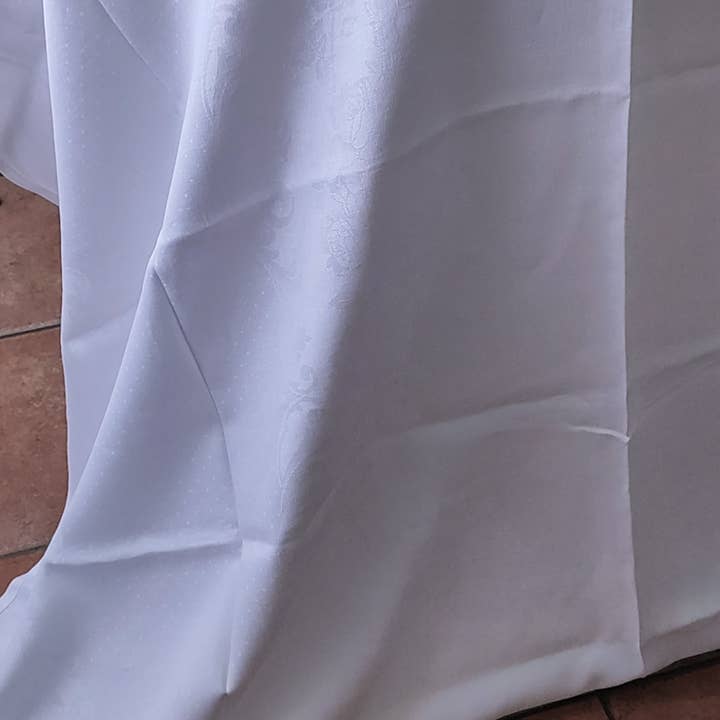 Heyfoo - Wholesale Tablecloth - White Flanders Cotton Tablecloth with 10 Napkins11