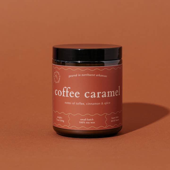 The Little Candle of NWA - Wholesale Jar/Filled Candle - Coffee Caramel1