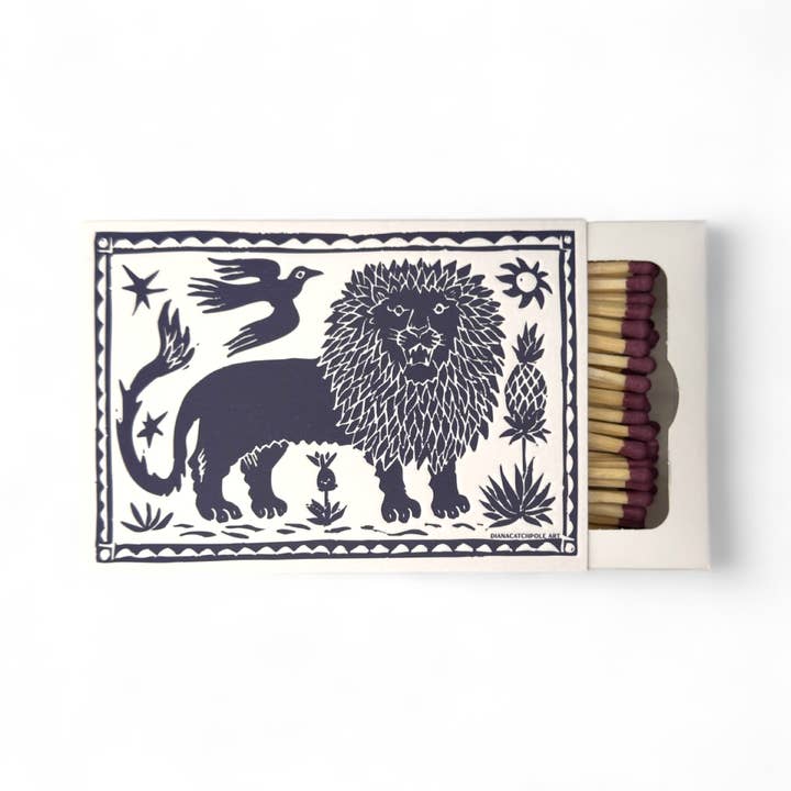 The Majestic Lion for wholesale by The Matchbox Maker Ltd
